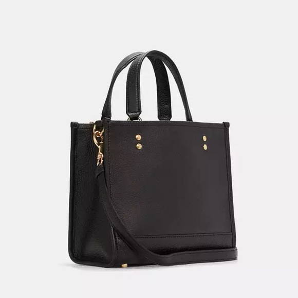 COACH DEMPSEY TOTE BAG WITH COACH PATCH BLACK - Picture 6 of 10